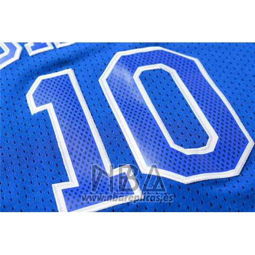 Camiseta Toronto Raptors DeMar DeRozan NO 10 Retro Azul